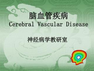 脑血管疾病 Cerebral Vascular Disease