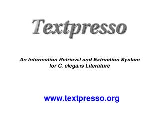 textpresso