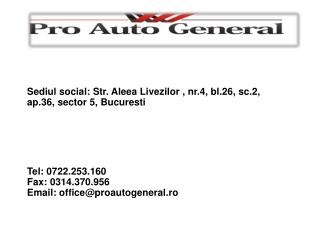 Cu privire la tarifele aferente serviciilor prestate, acestea sunt dupa cum urmeaza: