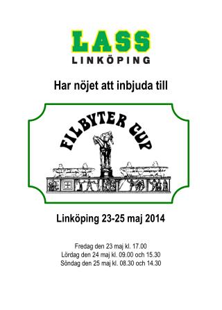 Linköping 23-25 maj 2014