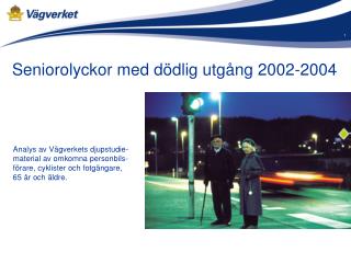 Seniorolyckor med dödlig utgång 2002-2004