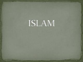 ISLAM