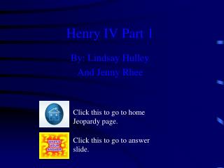 Henry IV Part 1