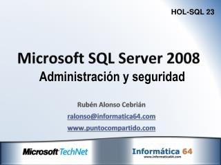 Microsoft SQL Server 2008