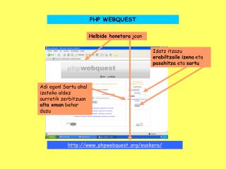 PHP WEBQUEST