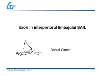 Erori in interpretorul limbajului SAIL