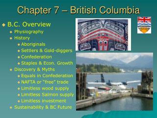 Chapter 7 – British Columbia