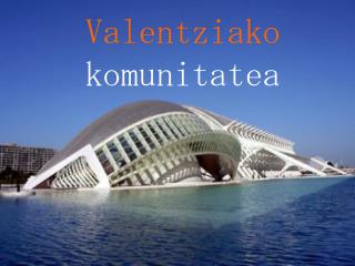 Valentziako komunitatea