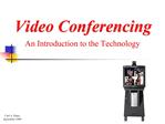 Video Conferencing