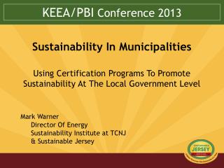 KEEA/PBI Conference 2013