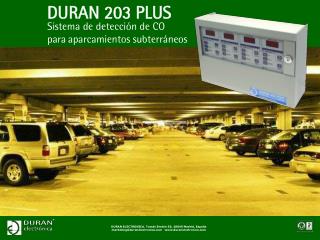 DURAN 203 PLUS