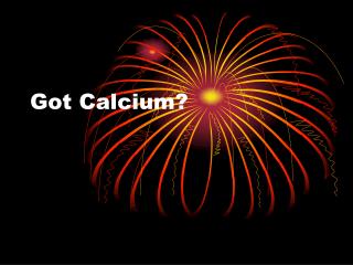 Got Calcium?