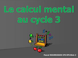 Le calcul mental au cycle 3