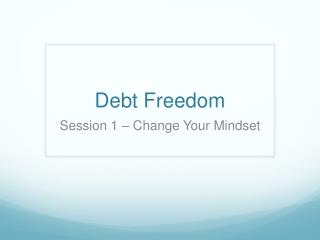 Debt Freedom