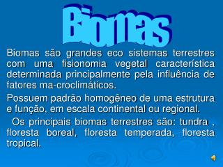 Biomas