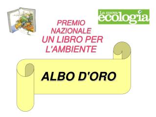 PREMIO NAZIONALE UN LIBRO PER L'AMBIENTE