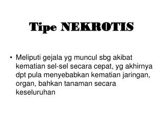 Tipe NEKROTIS