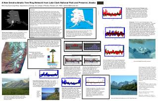 A New Dendroclimatic Tree Ring Network from Lake Clark National Park and Preserve, Alaska