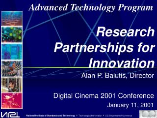 Research Partnerships for Innovation