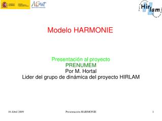 Modelo HARMONIE