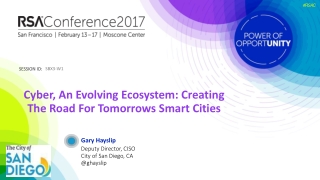 Cyber, An Evolving Ecosystem: Creating The Road For Tomorrows Smart Cities