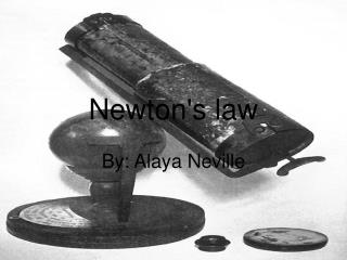 Newton's law