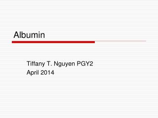 Albumin