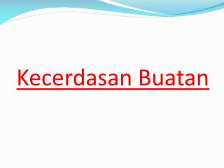 Kecerdasan Buatan