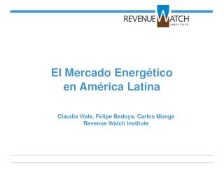El Mercado Energético en América Latina