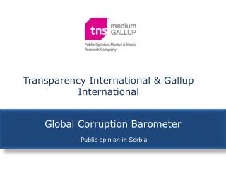 Transparency International &amp; Gallup International