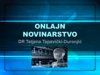 ONLAJN NOVINARSTVO