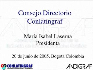 Consejo Directorio Conlatingraf