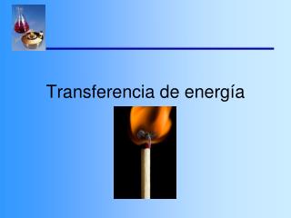 Transferencia de energía