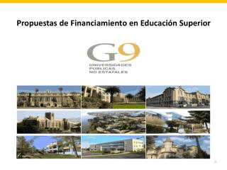 Propuestas de Financiamiento en Educación Superior