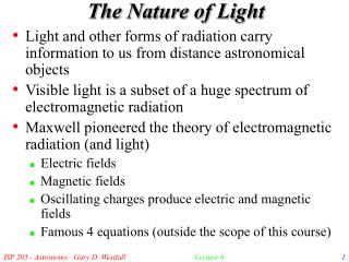 The Nature of Light