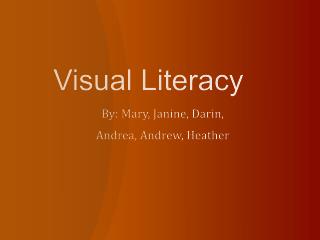 Visual Literacy