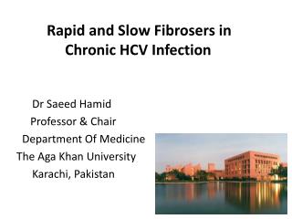 Rapid and Slow Fibrosers in 	 Chronic HCV Infection