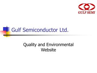 Gulf Semiconductor Ltd.