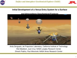 Anita Sengupta , Jet Propulsion Laboratory, California Institute of Technology