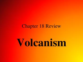 Chapter 18 Review