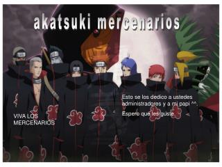 akatsuki mercenarios