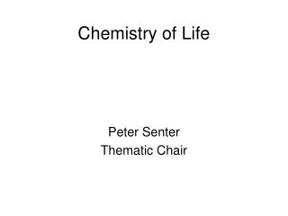 Chemistry of Life