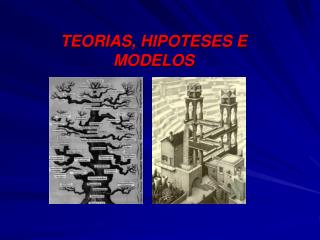 TEORIAS, HIPOTESES E MODELOS