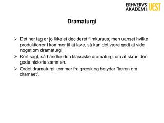 Dramaturgi