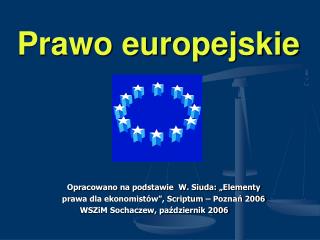 Prawo europejskie