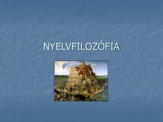 NYELVFILOZÓFIA