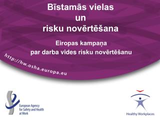 Bīstamās vielas un risku novērtēšana