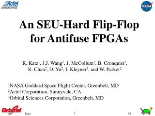 An SEU-Hard Flip-Flop for Antifuse FPGAs