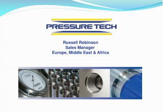 Russell Robinson Sales Manager Europe, Middle East &amp; Africa
