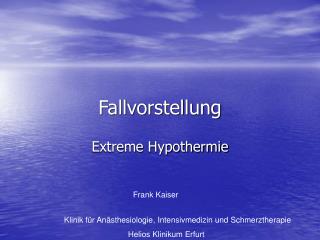 Fallvorstellung